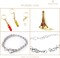 4mm Gold Jump Rings for Jewelry Making Open Jump Rings for Keychains and Necklace Repair (300Pcs)